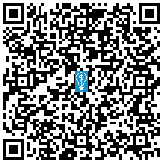 QR code image to open directions to Luna Dental in McAllen, TX on mobile